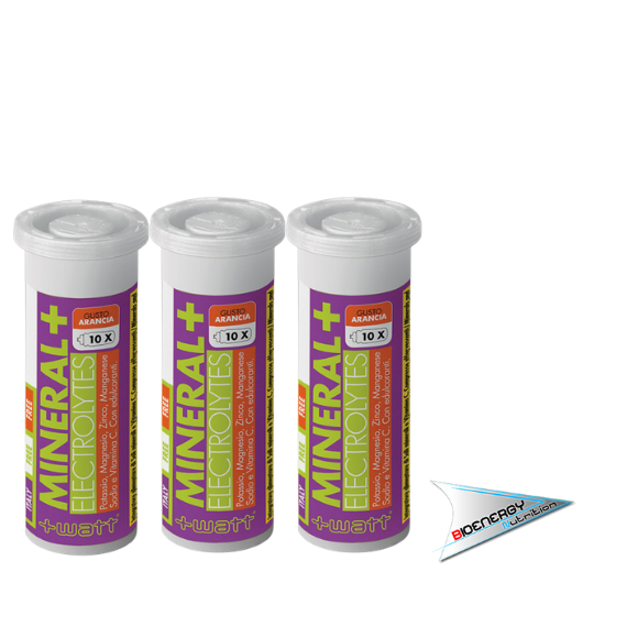 +Watt-MINERAL+ ELECTROLYTES (Conf. 10 cpr - gusto Arancia)     